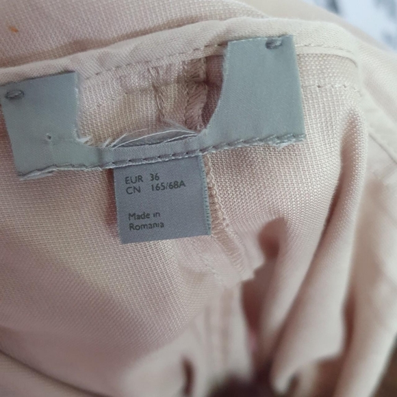 Cos pale pink Strapless jumpsuit Uk 10 - Picture 4 of 4